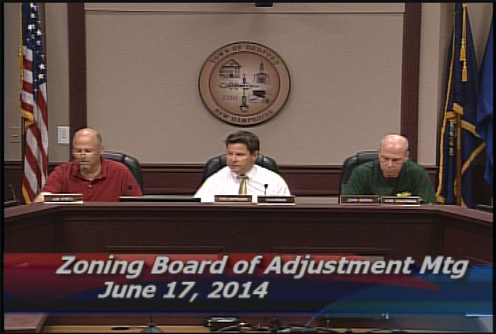 Thumbnail image for Zoning Board of Adjustment Meeting 6-17-14
