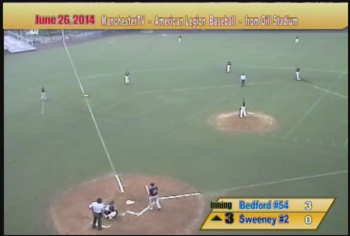 Thumbnail image for Game of the Week - American Legion Baseball - Sweeney vs Bedford 6-26-14