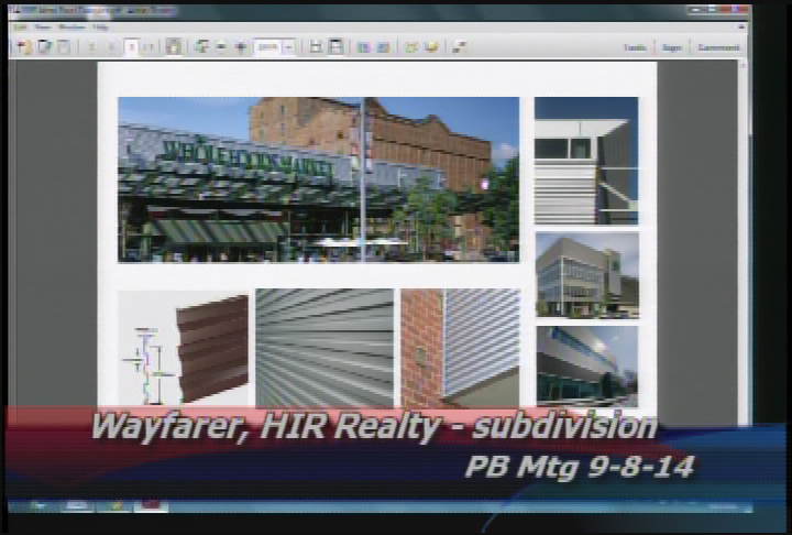 Thumbnail image for Planning Board Meeting Monday Sept. 8, 2014