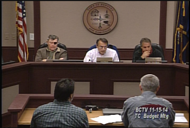 Thumbnail image for Town Council Budget Workshop 11-15-14