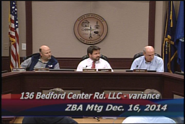 Thumbnail image for Zoning Board of Adjustment Meeting 12-16-14