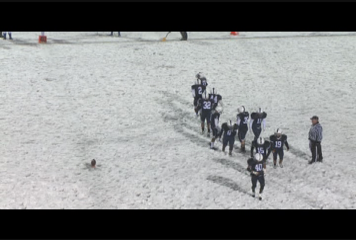 Thumbnail image for Thanksgiving (Snow Bowl) Football Salem at Lawrence 2014
