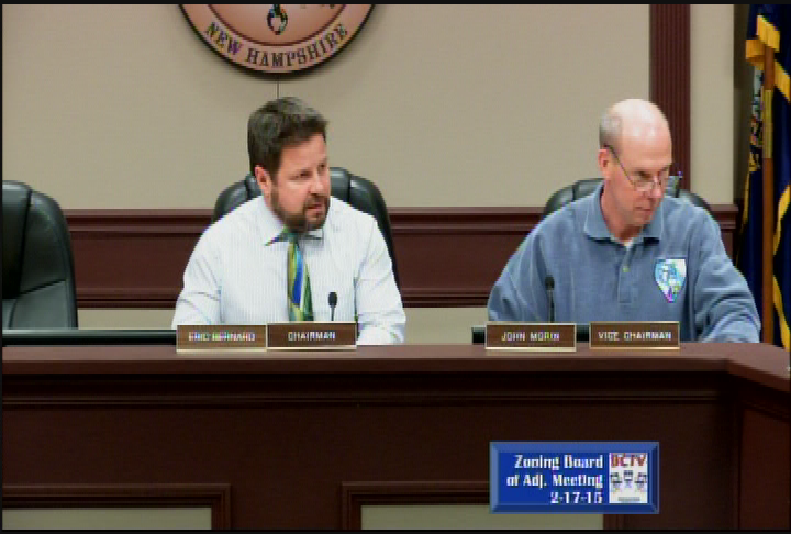 Thumbnail image for Zoning Board of Adjustment Meeting 2-17-15