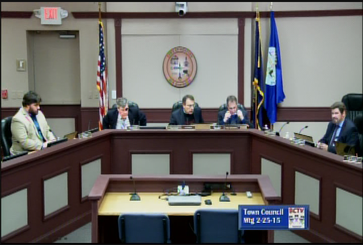 Thumbnail image for Town Council Meeting 2-25-15