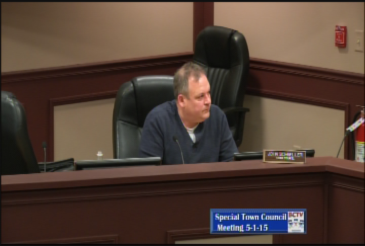 Thumbnail image for Town Council Special Meeting 5-1-15