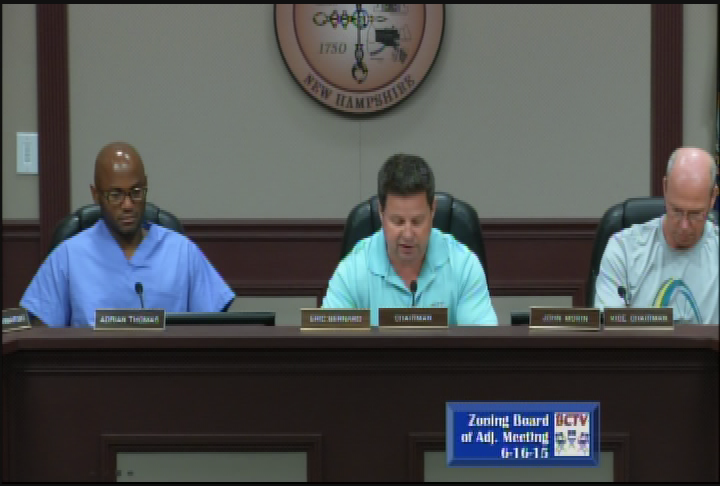 Thumbnail image for Zoning Board of Adjustment Meeting 6-16-15