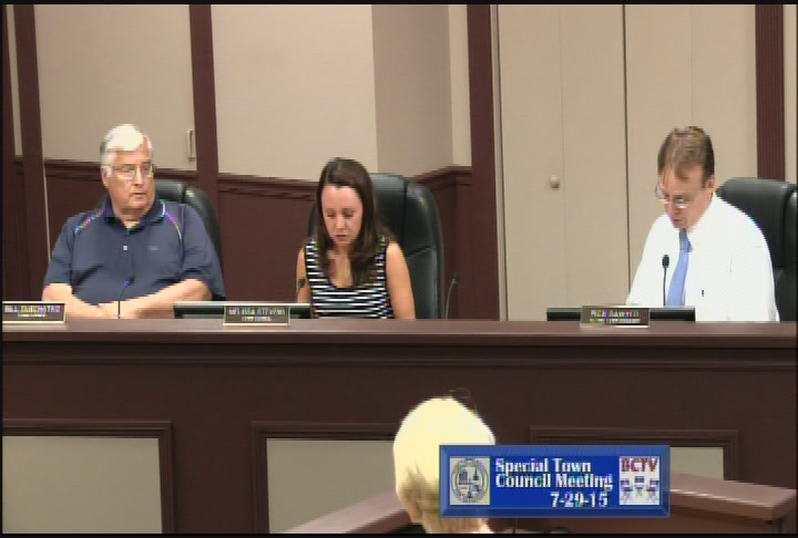 Thumbnail image for Special Town Council Mtg  7-29-15