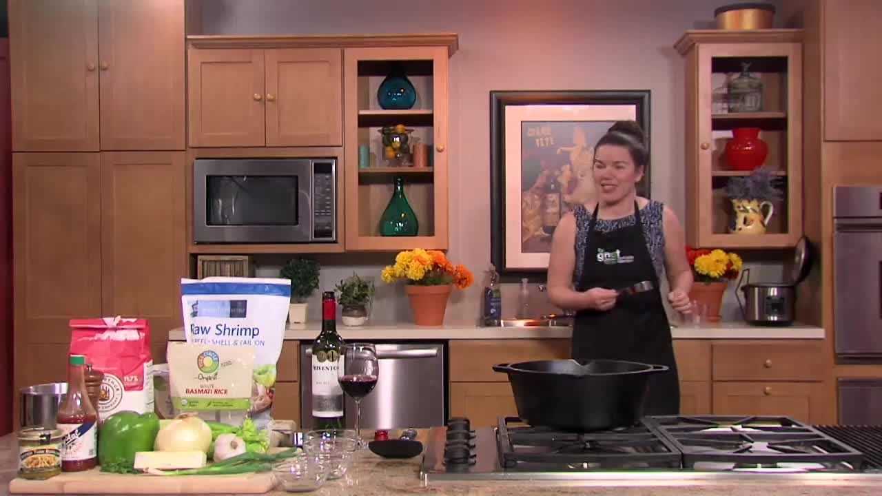 Potluck Kitchen with Annie Nash - Shrimp Étouffée