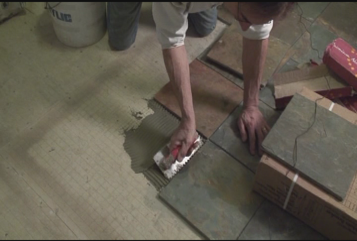 Hot and Cold - Floor Tiling