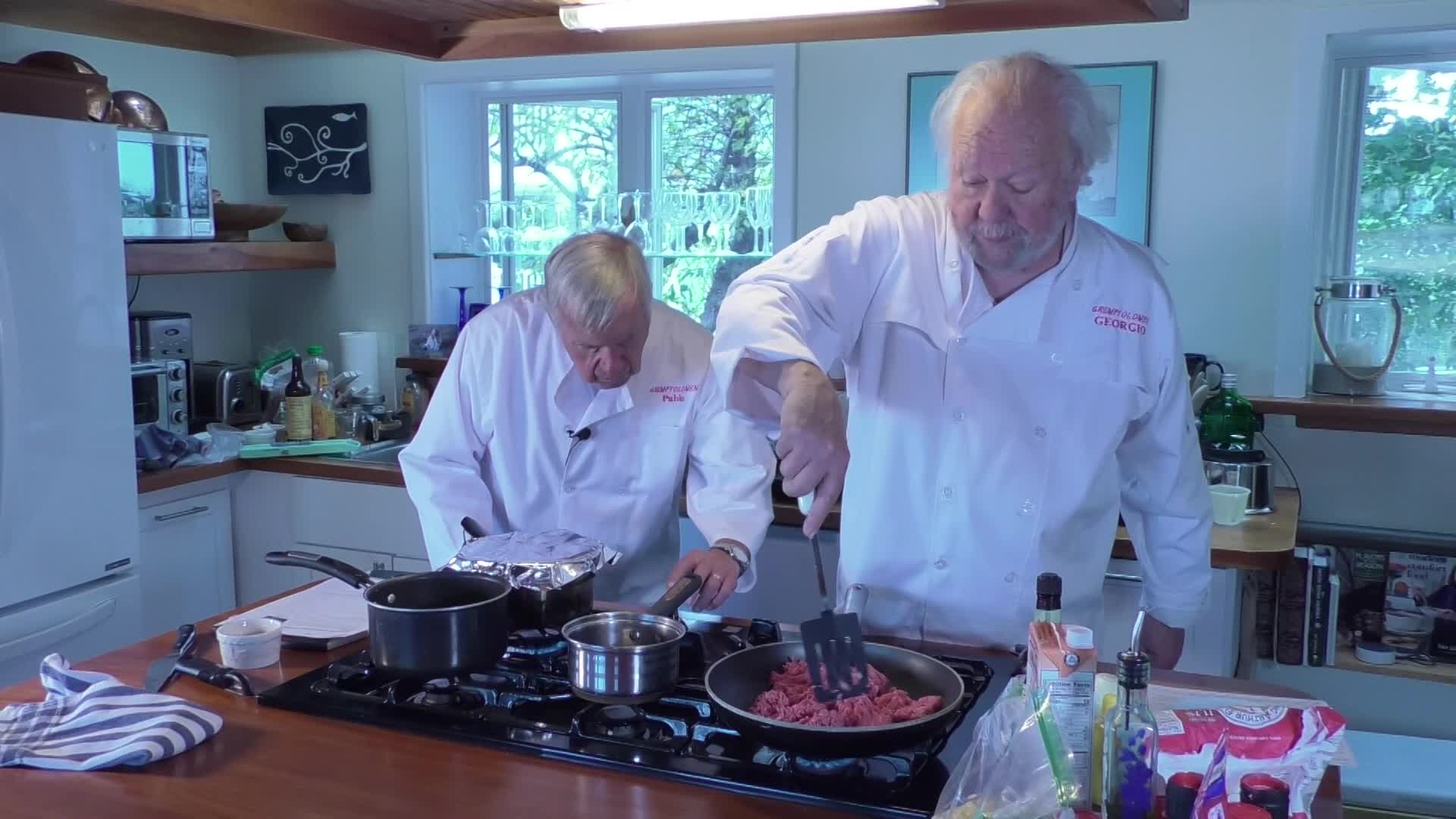 Grumpy Old Men Cooking - British Dishes
