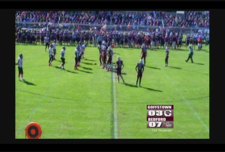 Thumbnail image for High School Football - Bedford Bulldogs vs Goffstown Grizzles 10-10-15