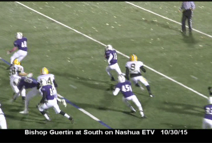 High School Football - Bishop Guertin vs Nashua South 10-30-15