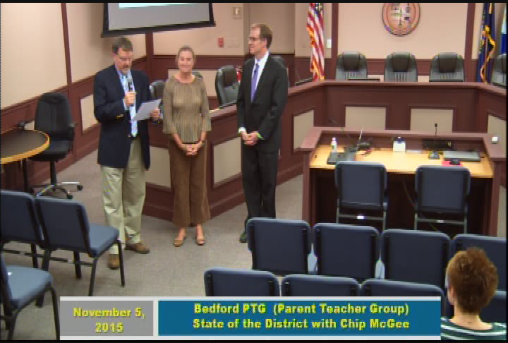 Bedford PTG - State of the District with Superintendent of Schools Chip McGee