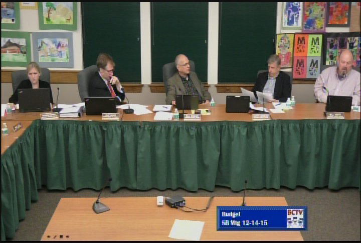 Thumbnail image for School Board Budget Meeting 12-14-15