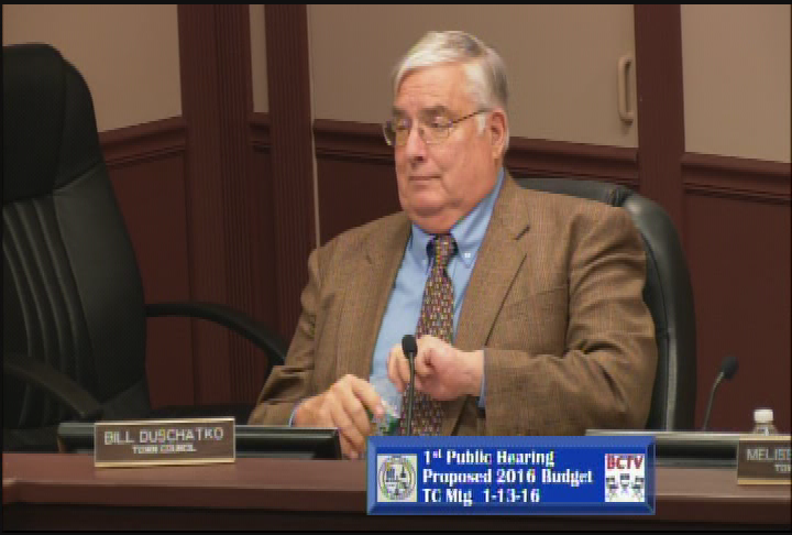 Thumbnail image for Town Council Meeting 1-13-16
