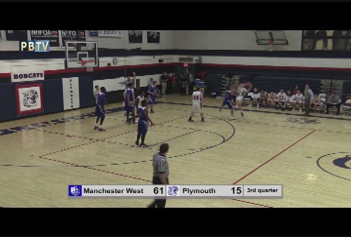 Thumbnail image for Boys High School Basketball - Plymouth Bobcats vs Manchester West Blue Knights 1-19-16