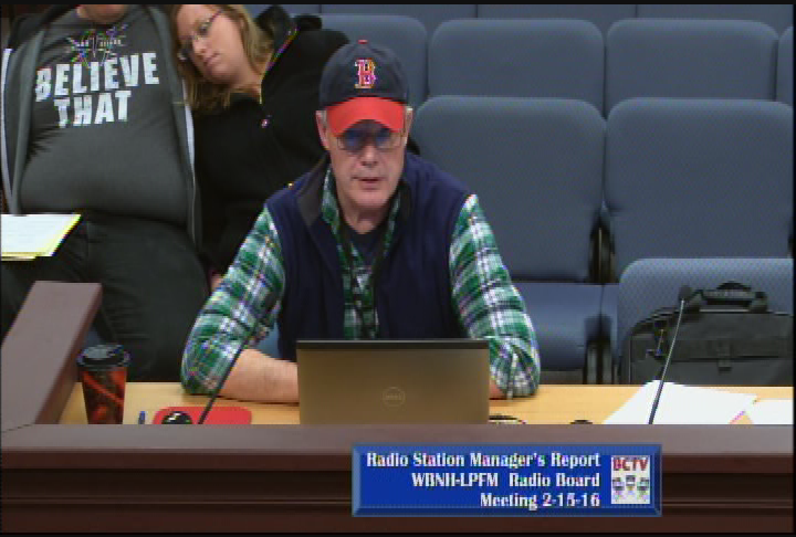 Thumbnail image for WBNH-LP 105.1FM Radio Board Meeting 2-15-16