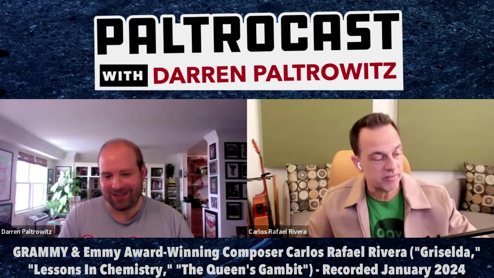 Paltrocast - Carlos Rafael Rivera, GRAMMY & EMMY Award winning Composer
