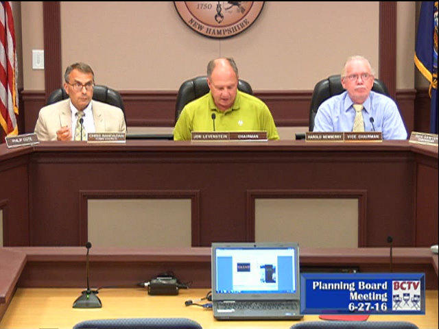 Thumbnail image for Planning Board Meeting, Monday June 27, 2016