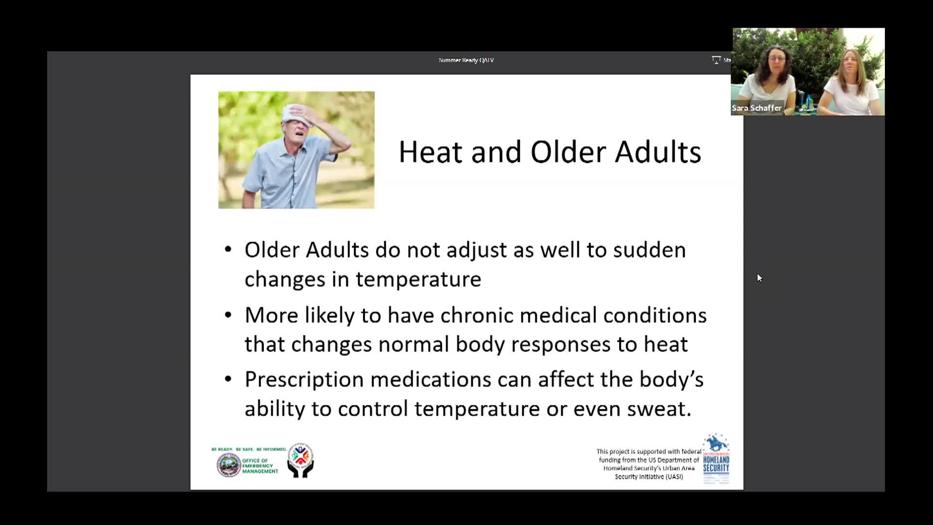 Health Links: Aging Strong, Summer Safety