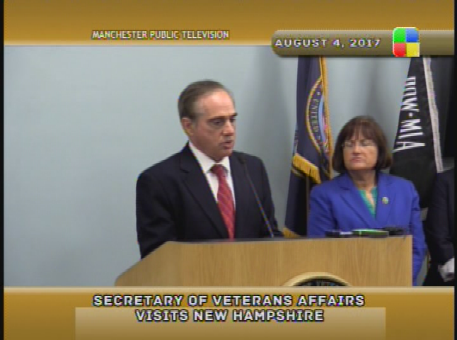 Secretary of Veterans Affairs Visits NH 8-4-17