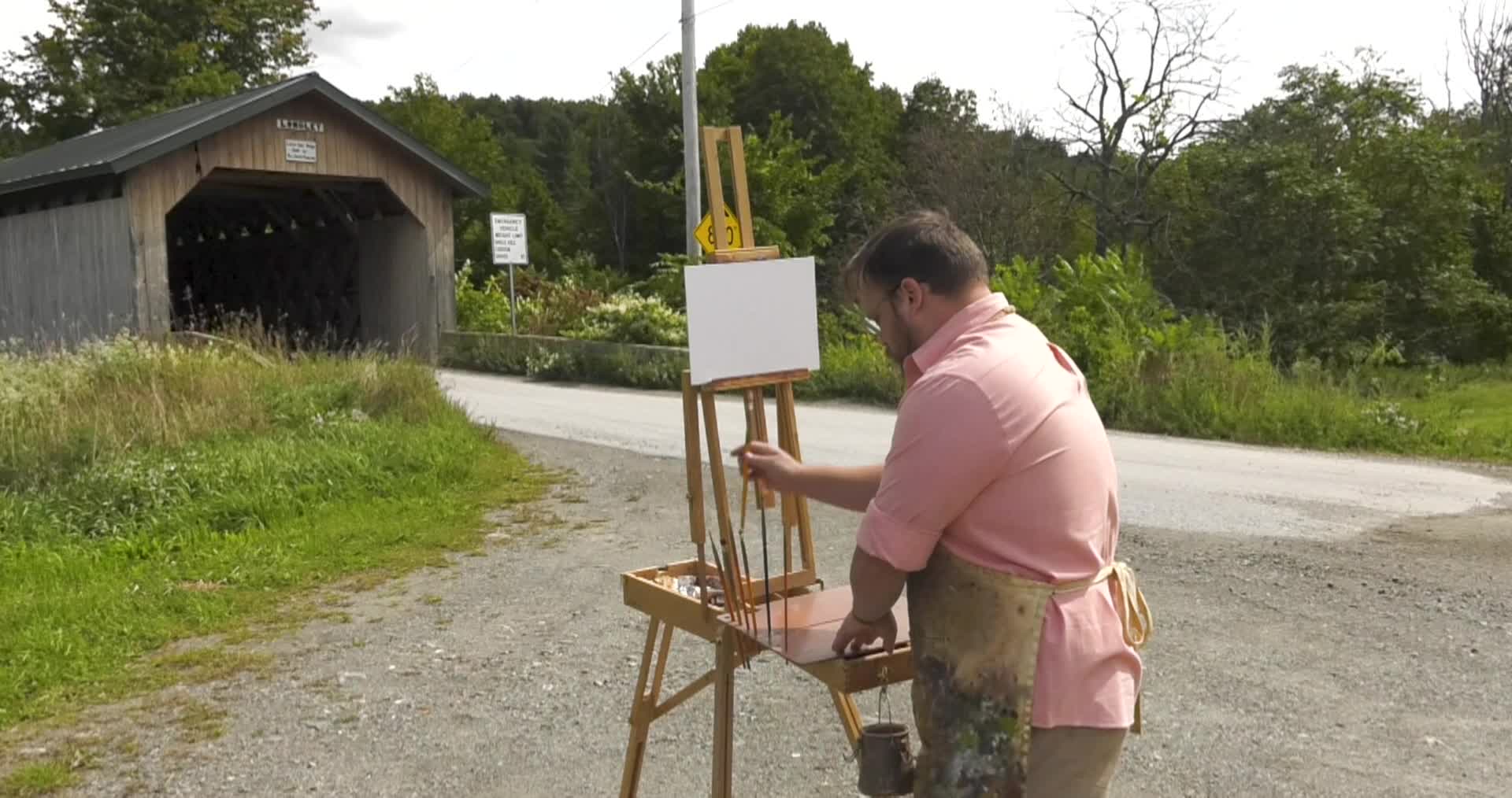 Foltz Studio (S2E2) Longley Covered Bridge