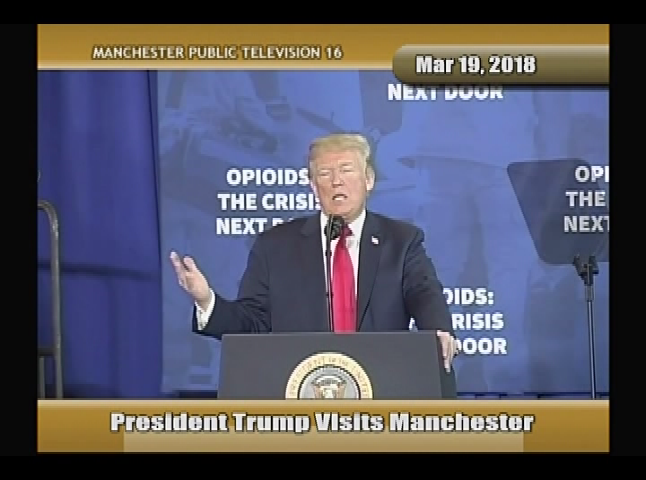 President Trump Visits Manchester 3-19-18