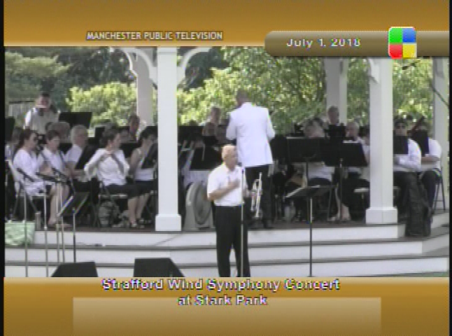 Stafford Wind Symphony Concert at Stark Park 7-1-18