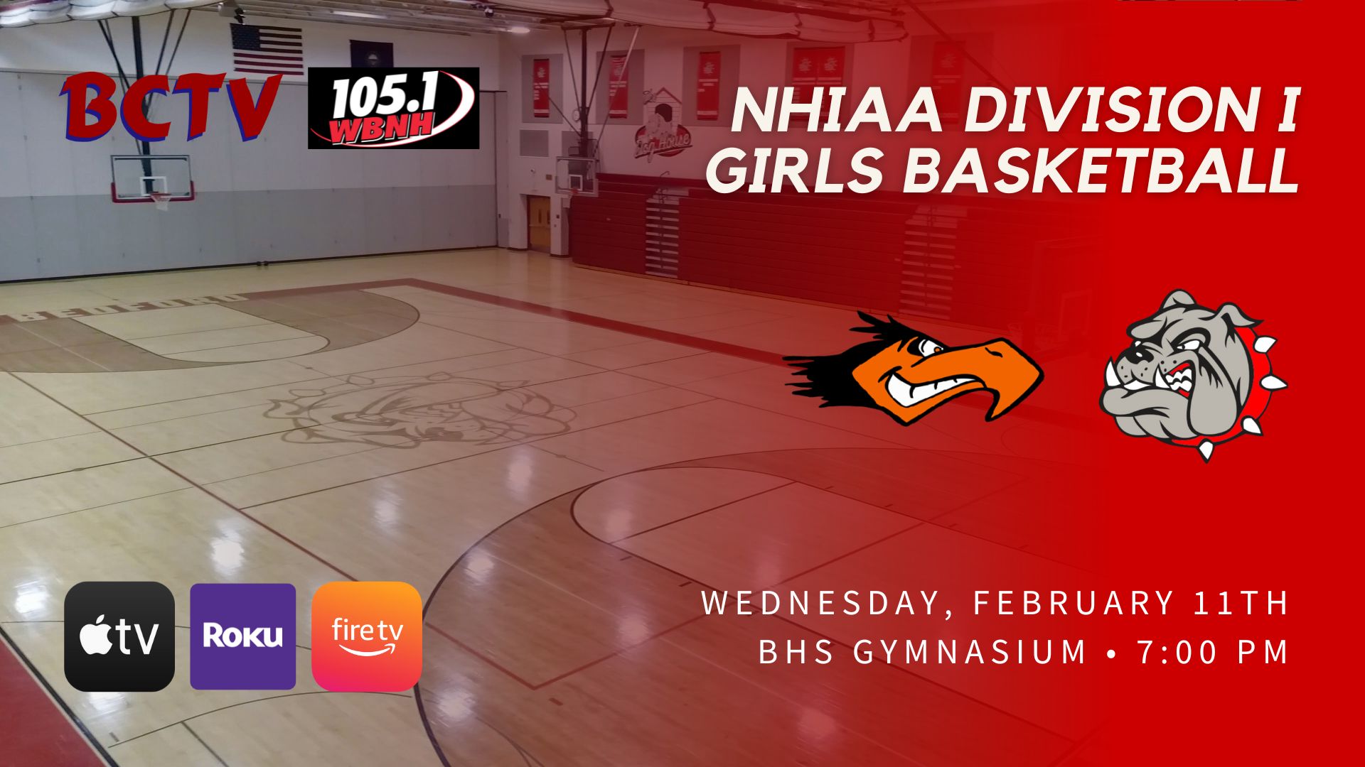 BHS Girls Basketball - Keene vs Bedford Bulldogs Wednesday 2-11-26