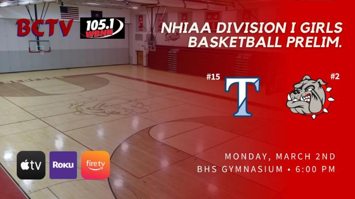 Thumbnail image for BHS Girls Basketball NHIAA Div 1 Preliminary Round - Nashua North vs Bedford Bulldogs Monday 3-2-26