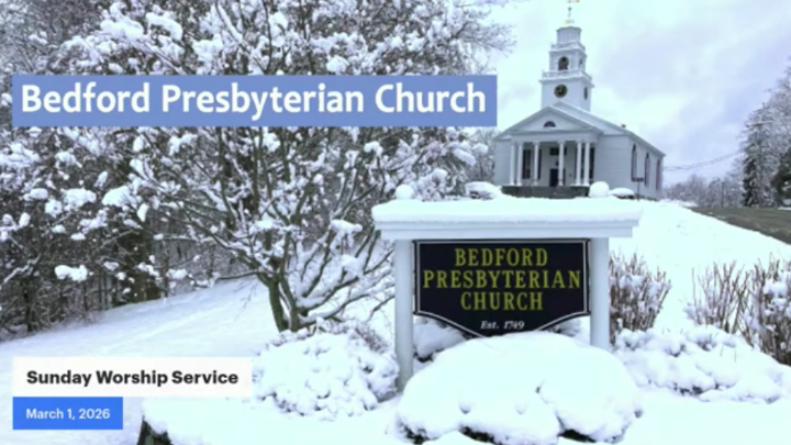 Thumbnail image for Bedford Presbyterian Church -  Sunday Worship  March 1 2026