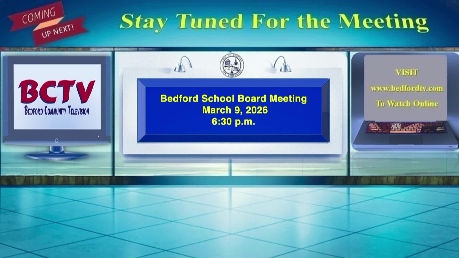 Thumbnail image for School Board Meeting Monday March 9 2026