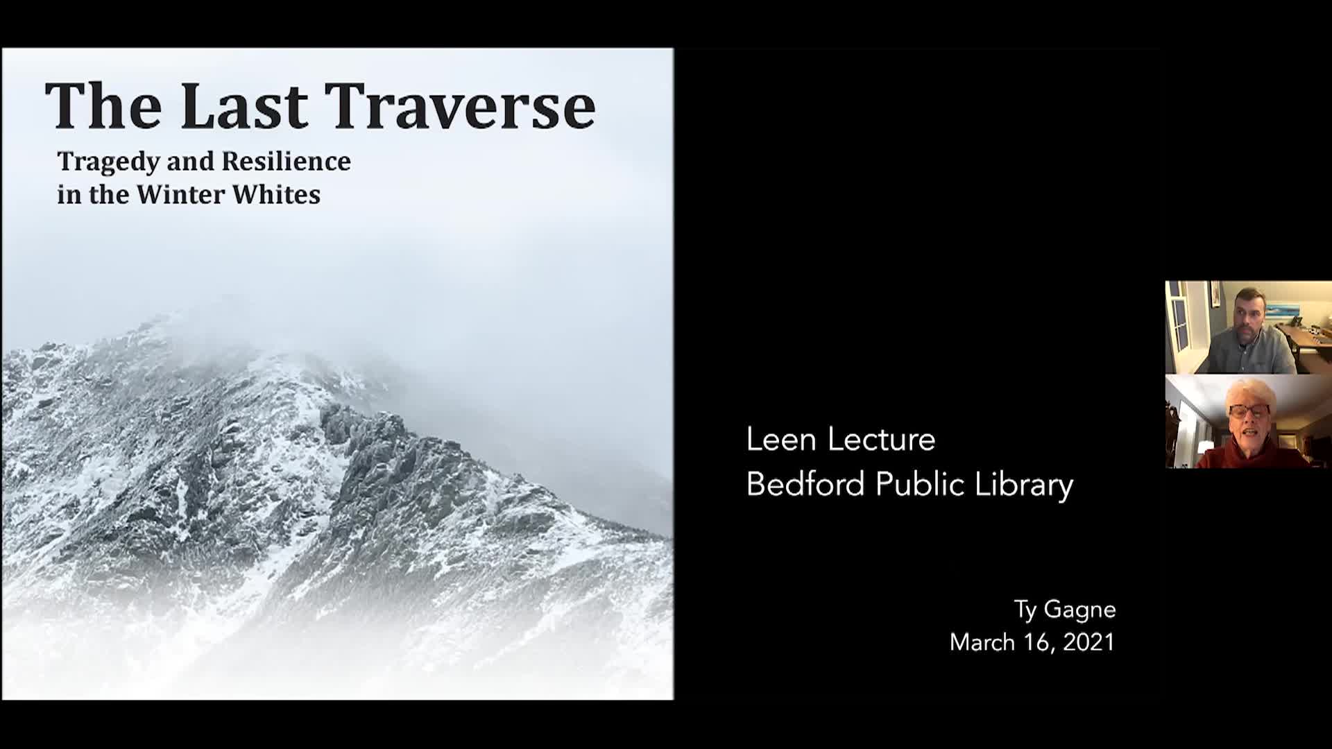 Thumbnail image for The Leen Lecture with Author Ty Gagne (archived program 3-16-21)