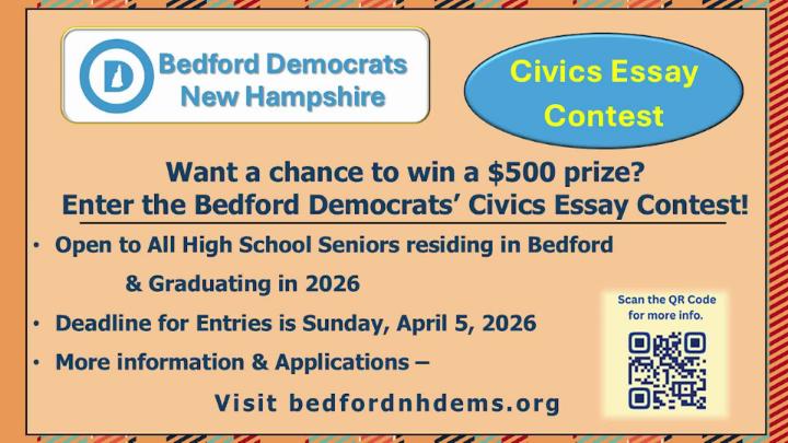 Thumbnail image for Bedford Community Calendar 3-4-26