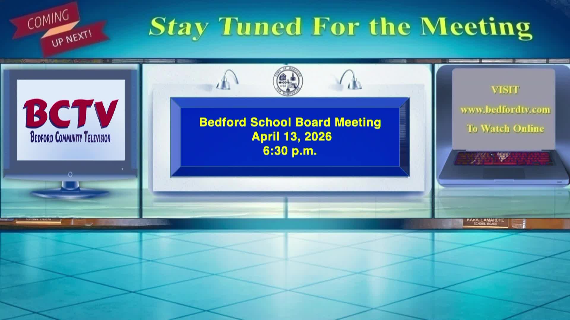 Thumbnail image for School Board Meeting Monday April 13 2026