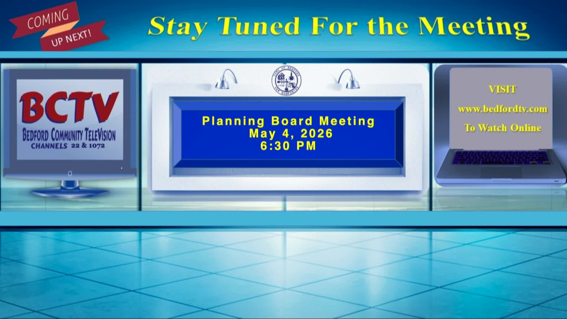 Thumbnail image for Planning Board Meeting Monday May 4 2026