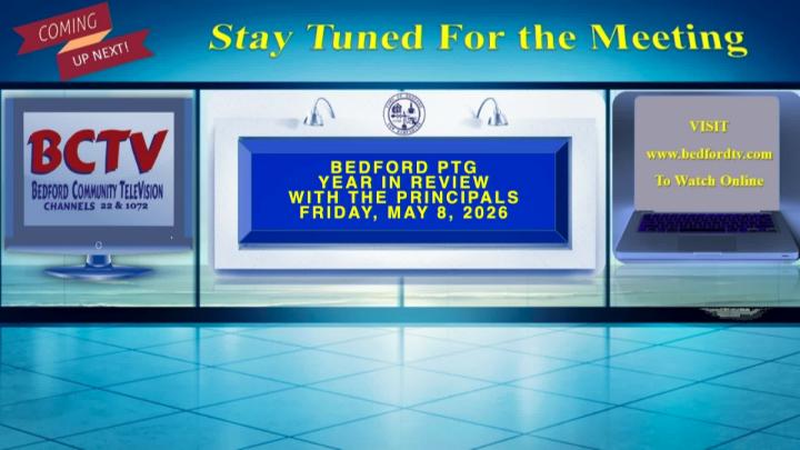 Thumbnail image for Bedford PTG - Year in Review with the Principals May 8 2026