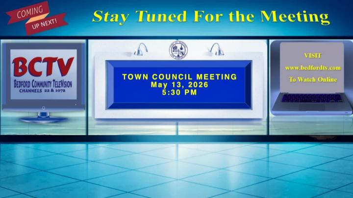 Thumbnail image for Town Council Meeting Wednesday May 13 2026