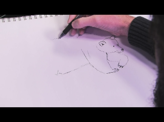 Mike Paige Doodle Club - Grizzly Bear