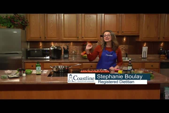 Cooking Healthy with Coastline Roasted Carrots and Peas