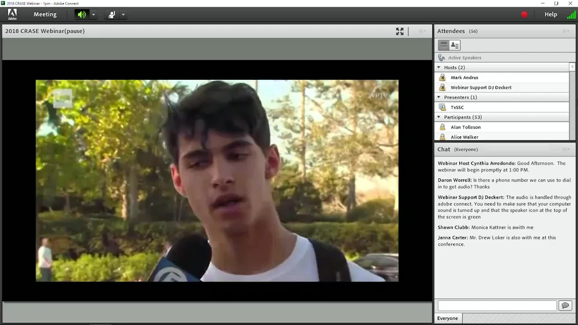 Civilian Response to Active Shooters Events (CRASE) webinar