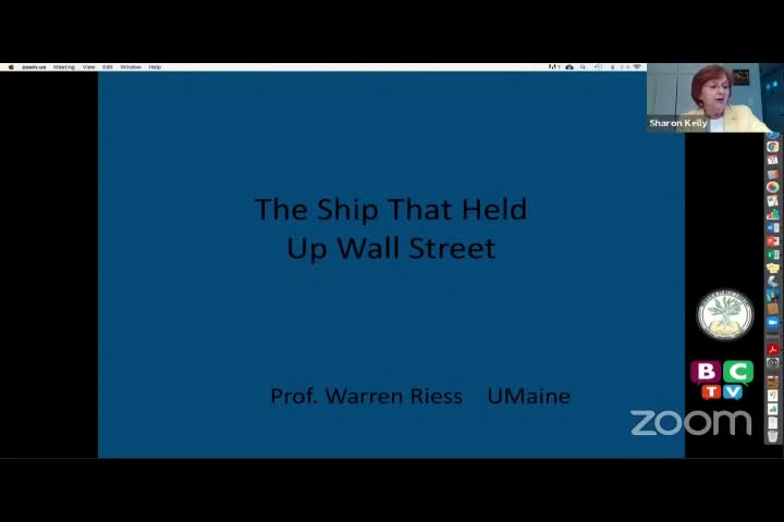 Berwick Public Library - The Ship That Held Up Wall St.