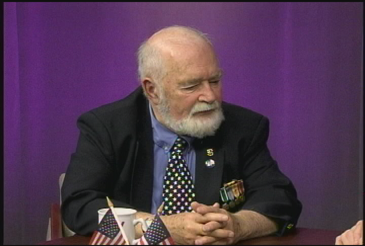 Warriors: Defenders of Freedom - Host Mike Robinson, Guest Bob Stevens, US Navy WWII Veteran