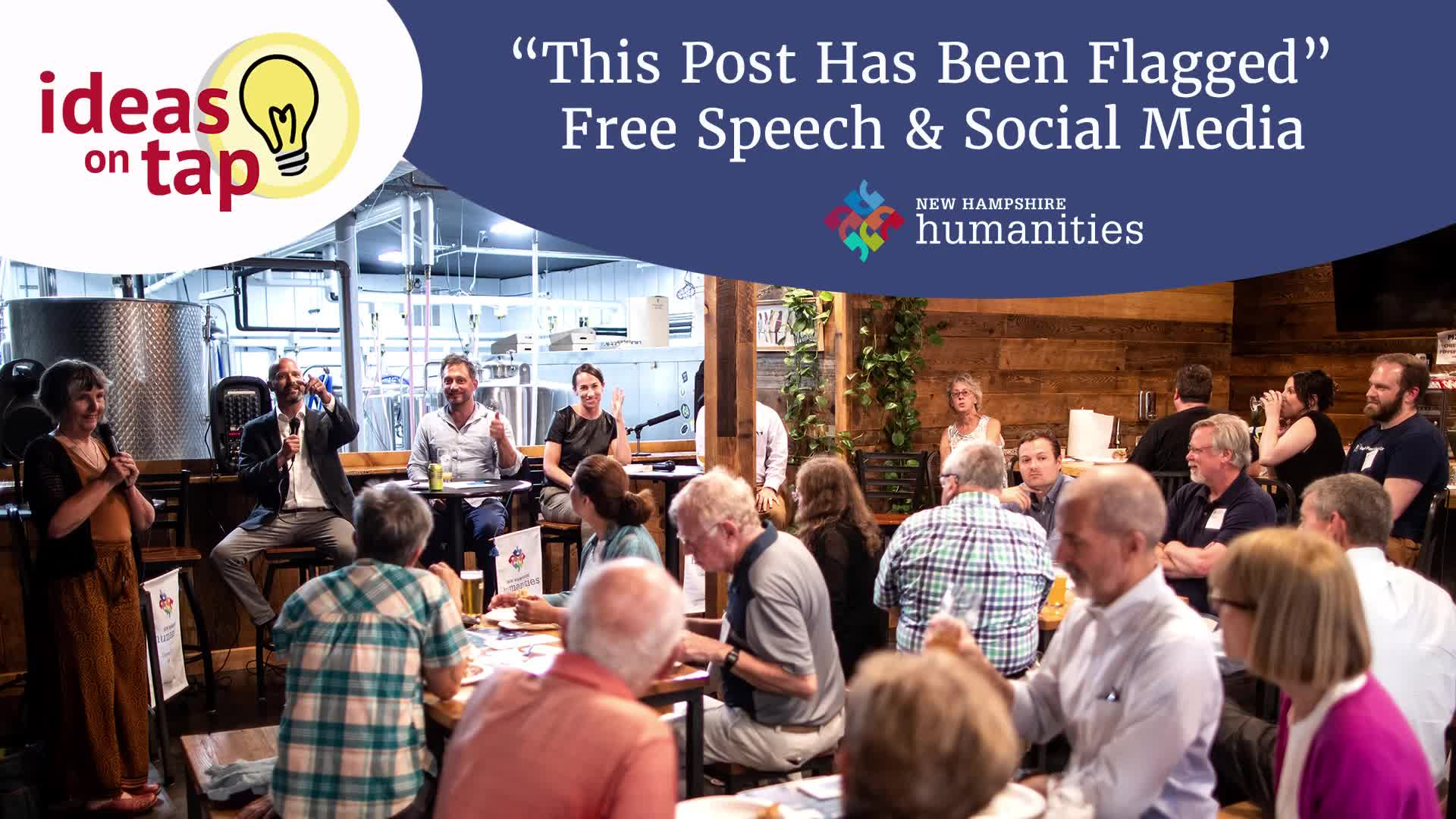 NH Humanities presents - Ideas on Tap - Free Speech and Social Media