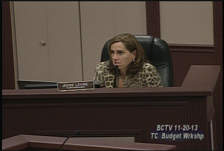 Thumbnail image for Town Council Budget Workshop 11-20-13