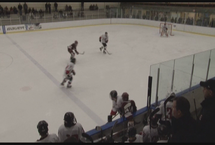 Thumbnail image for BHS Boys Varsity Hockey - Bedford Bulldogs vs Hanover Marauders 12-28-13