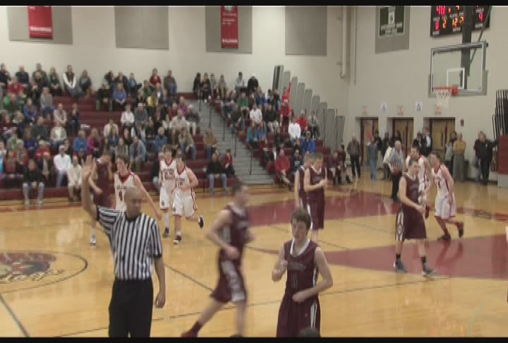 Thumbnail image for BHS Boys Varsity Basketball - Bedford Bulldogs vs Alvirne Broncos 1-17-14