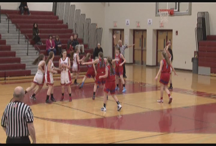 Thumbnail image for BHS Girls JV Basketball - Bedford Bulldogs vs Trinity Pioneers 1-21-14