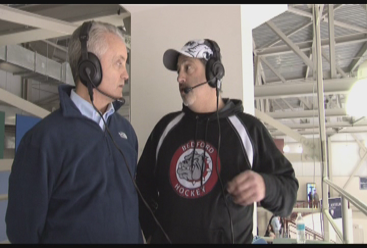 Thumbnail image for BHS Boys Varsity Hockey - Bedford Bulldogs vs Oyster River Bobcats 1-14-14