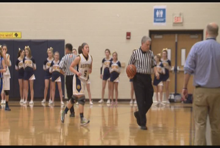 Thumbnail image for Girls Middle School Basketball - Lurgio Lions vs Merrimack Tri-County Semi-finals 2-6-14